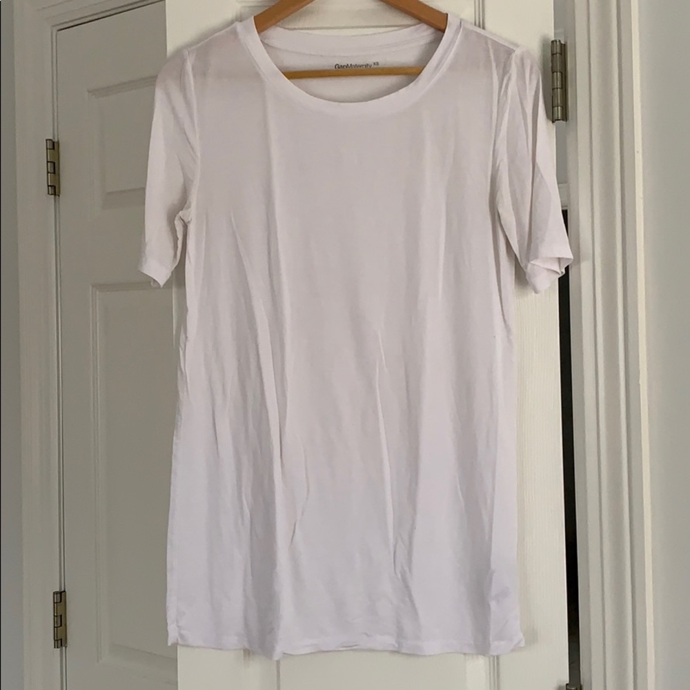 Gap Maternity White Tee